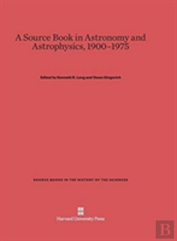 Bertrand.pt - A Source Book In Astronomy And Astrophysics, 1900-1975