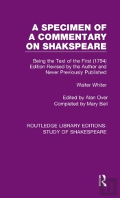 A Specimen Of A Commentary On Shakspeare