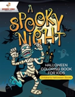 Bertrand.pt - A Spooky Night - Halloween Coloring Book For Kids - Children'S Halloween Books