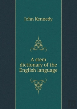 Bertrand.pt - A Stem Dictionary Of The English Language