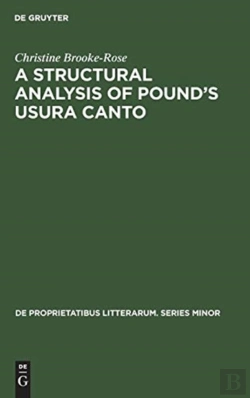 Bertrand.pt - A Structural Analysis Of Pound'S Usura Canto