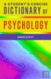 A Student'S Dictionary Of Psychology
