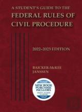 A Student'S Guide To The Federal Rules Of Civil Procedure, 2022-2023