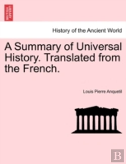 Bertrand.pt - A Summary Of Universal History. Translat