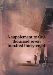 A Supplement To One Thousand Seven Hundred Thirty-Eight