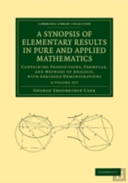 Bertrand.pt - A Synopsis Of Elementary Results In Pure And Applied Mathematics 2 Volume Set