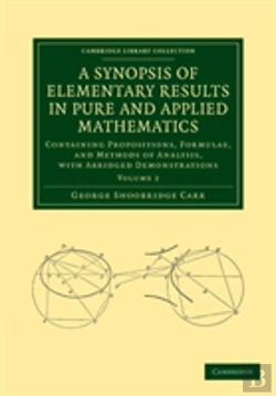 Bertrand.pt - A Synopsis Of Elementary Results In Pure And Applied Mathematics: Volume 2