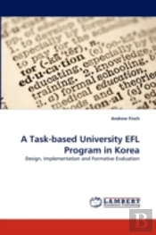A Task-Based University Efl Program In Korea