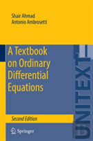 A Textbook On Ordinary Differential Equations