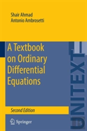 A Textbook On Ordinary Differential Equations