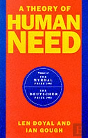 A Theory Of Human Needs