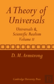A Theory Of Universals: Volume 2