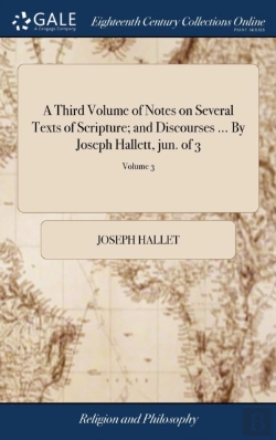 Bertrand.pt - A Third Volume Of Notes On Several Texts