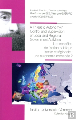 Bertrand.pt - A Threat To Autonomy? Control And Supervision Of Local And Regional Government A