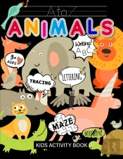 A To Z Animals Kids Activity Book