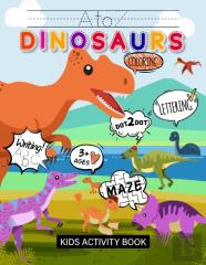 A To Z Dinosaurs Kids Activity Book