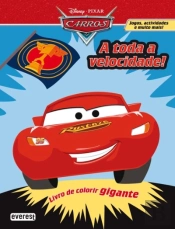 A Toda a Velocidade! - Livro de Colorir Gigante