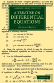 A Treatise On Differential Equations