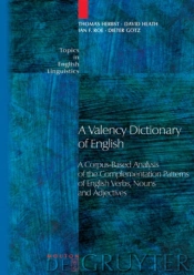 A Valency Dictionary Of English