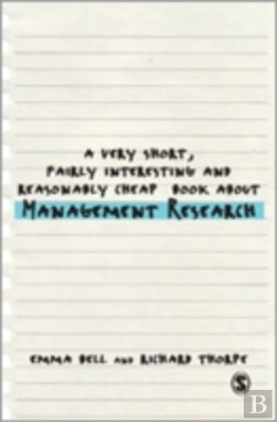 Bertrand.pt - A Very Short, Fairly Interesting And Reasonably Cheap Book About Management Research