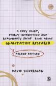 A Very Short, Fairly Interesting And Reasonably Cheap Book About Qualitative Research
