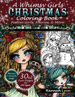 Bertrand.pt - A Whimsy Girls Christmas Coloring Book: