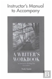 A Writer'S Workbook Instructor'S Manual
