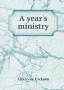 A Year'S Ministry