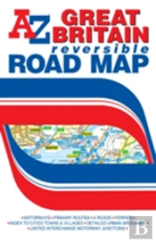 A-Z Great Britain Road Map Reversible