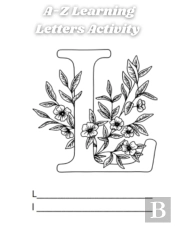 A-Z Learning Letters Activity
