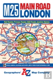 A-Z M25 & Main Road London