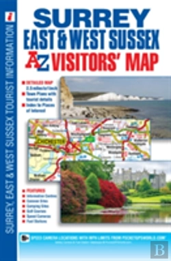 Bertrand.pt - A-Z Surrey & East & West Sussex Map
