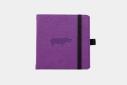 A6 Pocket Purple Hippo Notebook