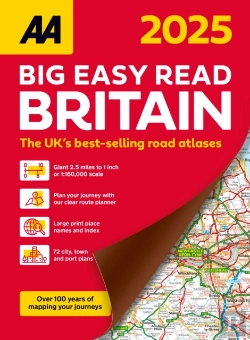 Bertrand.pt - Aa Big Easy Read Atlas Britain 2025