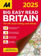 Aa Big Easy Read Atlas Britain 2025
