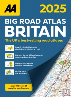 Bertrand.pt - Aa Big Road Atlas Britain 2025
