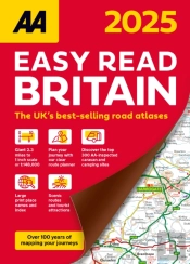 Aa Easy Read Atlas Britain 2025