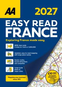 Aa Easy Read Atlas France 2027