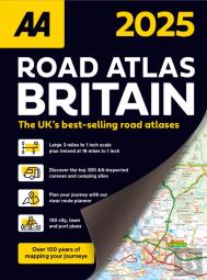 Aa Road Atlas Britain 2025