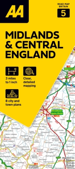 Bertrand.pt - Aa Road Atlas Midlands & Central England