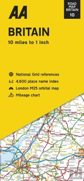 Aa Road Map Britain