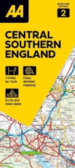 Bertrand.pt - Aa Road Map Central Southern England