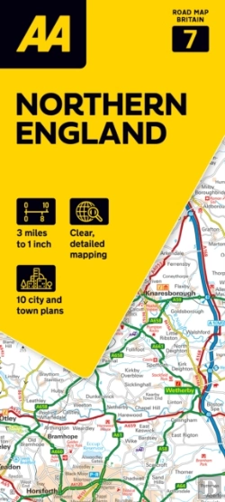 Bertrand.pt - Aa Road Map Northern England