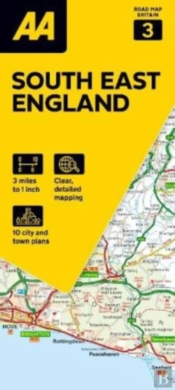 Bertrand.pt - Aa Road Map South East England