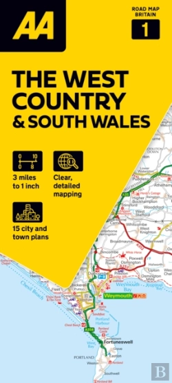 Bertrand.pt - Aa Road Map The West Country & South Wales
