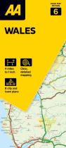 Aa Road Map Wales