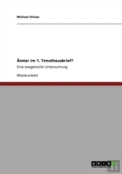 Bertrand.pt - Aã¢Â‚¬Å¾Mter Im 1. Timotheusbrief?