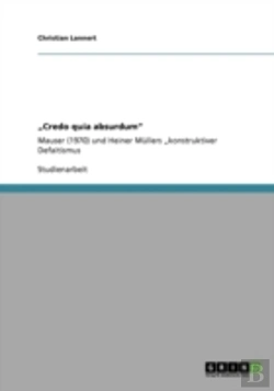 Bertrand.pt - Aã¢Â€Šâ¬Zcredo Quia Absurdumaã¢Â€Šâ¬Ã…Â€Œ