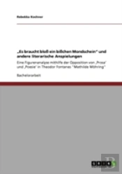 Aã¢Â€Šâ¬Zes Braucht Bloay Ein Biaychen Mondscheinaã¢Â€Šâ¬Ã…Â€Œ  Und Andere Literarische Anspielungen