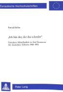 Ã‚Â«Ich Bin Der, Der Das Schreibtã‚Â»